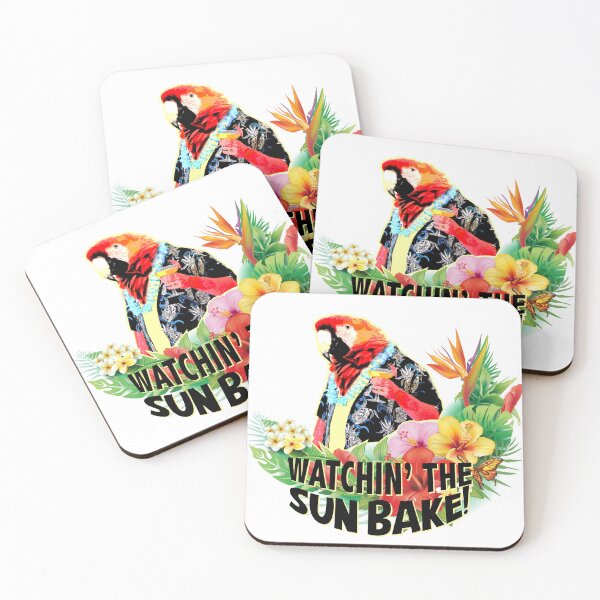 Item preview, Watchin' the Sun Bake! designed and sold by ParrotHeadSwag.