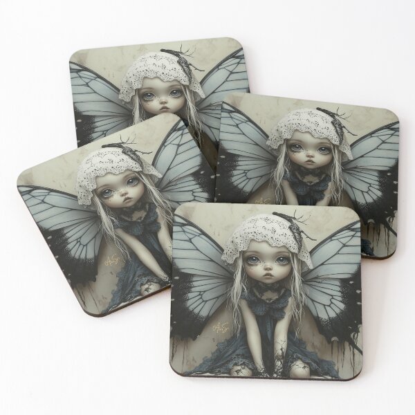 Item preview, Gothic Butterfly Fairies designed and sold by AnaSolisART.