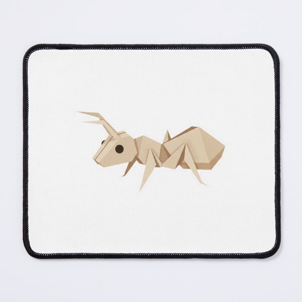 Item preview, Beige Origami Ant – Elegant Insect Sticker for Nordic Decoration designed and sold by bsbd-action.