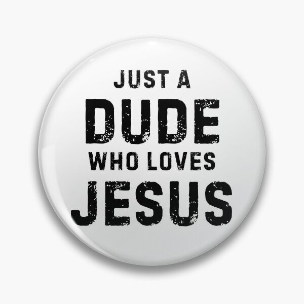 Item preview, A Dude who loves Jesus designed and sold by crittersitter.