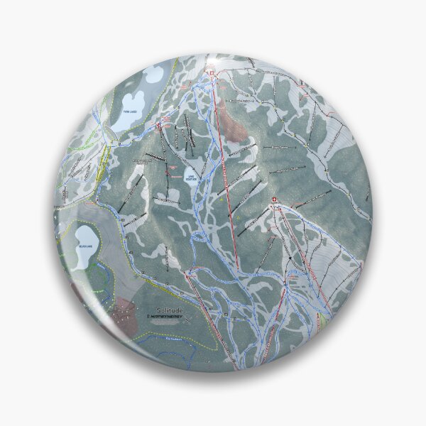 Item preview, Solitude Resort Trail Map designed and sold by Mapsynergy.