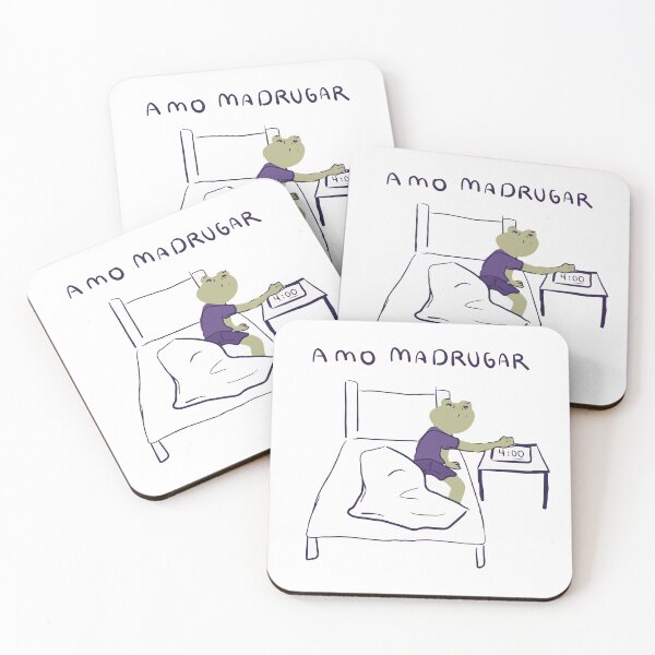 Item preview, Frog that hates getting up early (funny illustration) designed and sold by Suiriney.