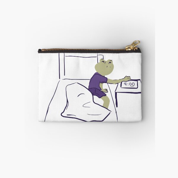 Item preview, Frog that hates getting up early (funny illustration) designed and sold by Suiriney.