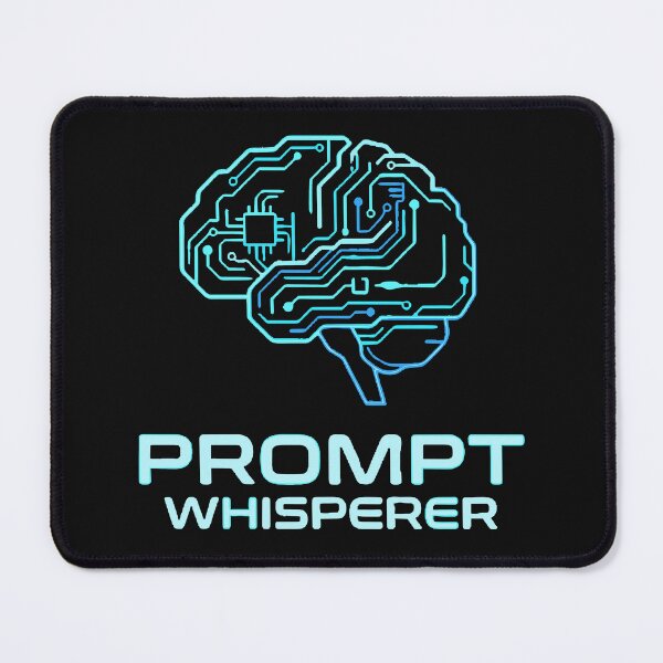 Item preview, Prompt Whisperer - AI Prompt Engineer Digital Brain Cyberpunk Tech Sticker designed and sold by Nurse Vibes Studio.