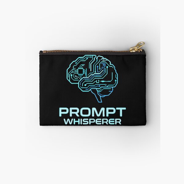 Item preview, Prompt Whisperer - AI Prompt Engineer Digital Brain Cyberpunk Tech Sticker designed and sold by Nurse Vibes Studio.