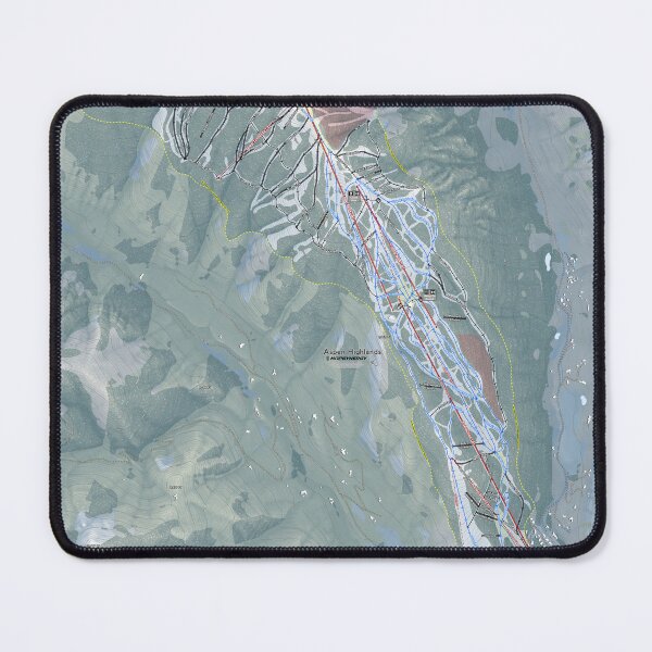 Item preview, Aspen Highlands Resort Trail Map designed and sold by Mapsynergy.