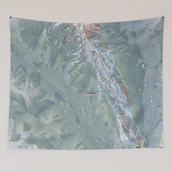 Item preview, Aspen Highlands Resort Trail Map designed and sold by Mapsynergy.