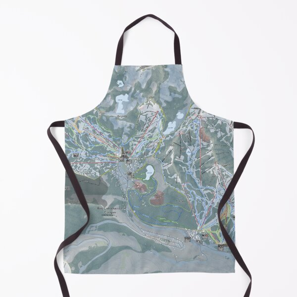 Item preview, Big Cottonwood Canyon Trail Map designed and sold by Mapsynergy.