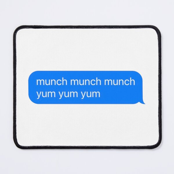 Item preview, hudson williams munch yum text hudcon designed and sold by wormboybuck.