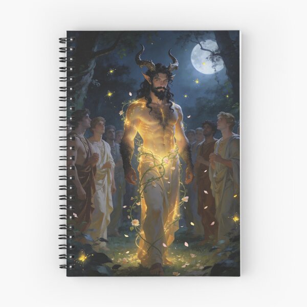 Item preview, The Horned God – Moonlit Pagan King designed and sold by MysticOzzy.