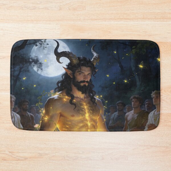 Item preview, The Horned God – Moonlit Pagan King designed and sold by MysticOzzy.