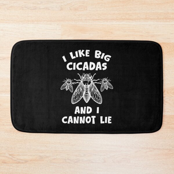 Item preview, I Like Big Cicadas and I Cannot Lie Funny Insect Pun designed and sold by Dmetalx Art Apparel.