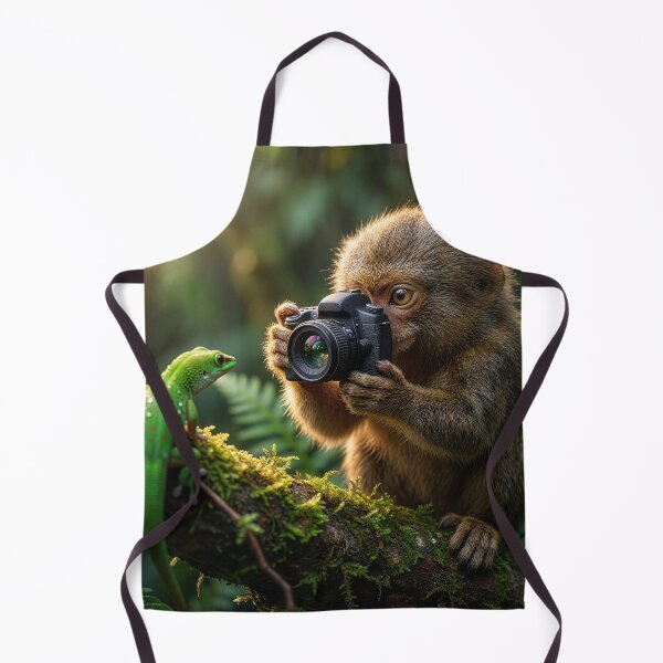 Item preview, Pygmy Marmoset Takes Photograph of Lizard designed and sold by Tridentulus.