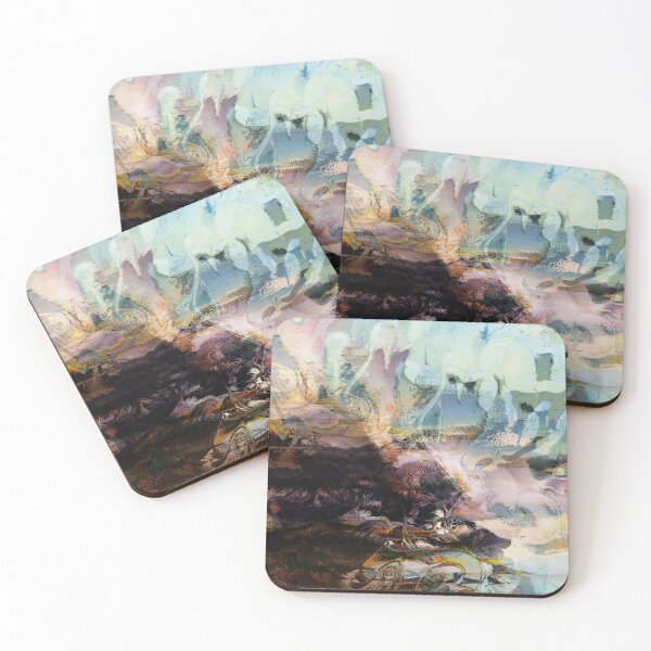 Item preview, Morning Seashore Abstract designed and sold by MoodyMuseArt.