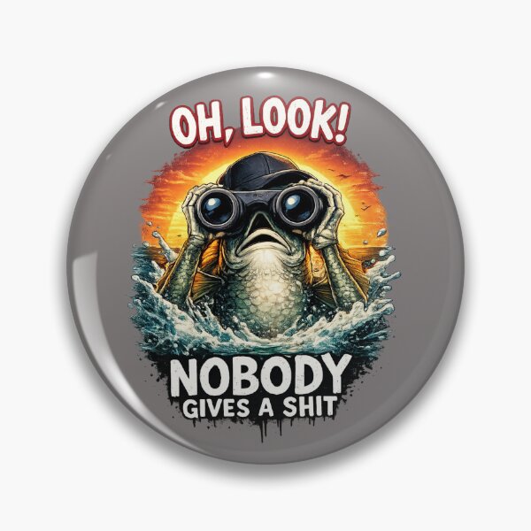 Item preview, Oh Look Nobody Gives A Shit designed and sold by Shirtaholism.