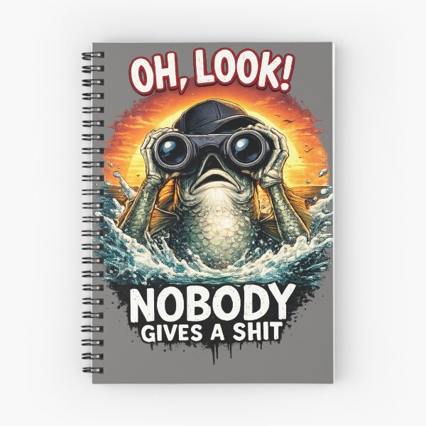 Item preview, Oh Look Nobody Gives A Shit designed and sold by Shirtaholism.