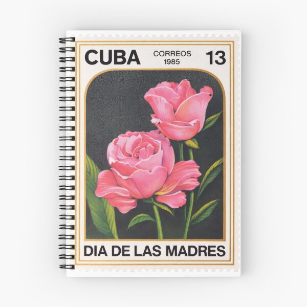 Item preview, Vintage Cuban Postage Stamp – Día de las Madres Floral Stamp Art (1985–1987) designed and sold by zizArtist.