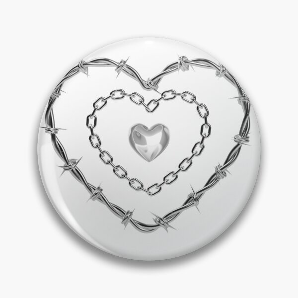 Item preview, Chrome Cage Heart designed and sold by ZisanArts.