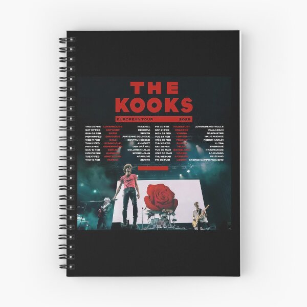 Item preview, rose the kooks over the tour dates 2026 bisalagi designed and sold by jmolianr.