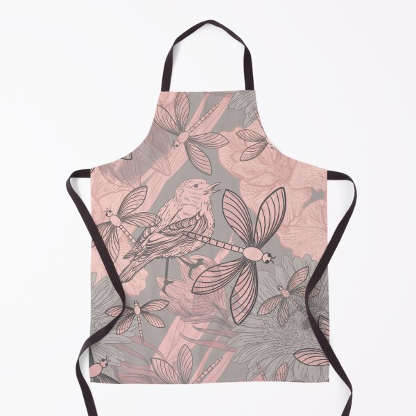 Item preview, Vintage Botanical Illustration with Dragonflies, Flowers, and Bird designed and sold by Ciervo Primavera.