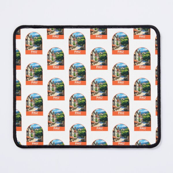 Item preview, Pau France Travel Wall Sticker designed and sold by TulipaGraphics.