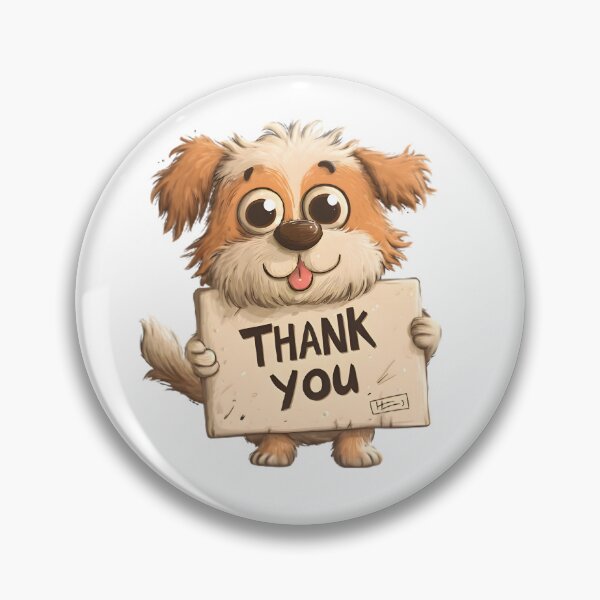 Item preview, Thank You Pup designed and sold by Retro Whimsy.
