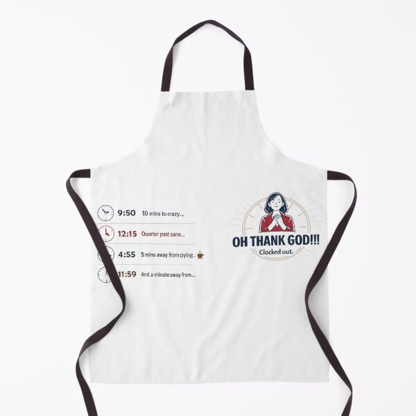 Item preview, Clocked Out – Funny Work Burnout T-Shirt designed and sold by BreezyHaus.