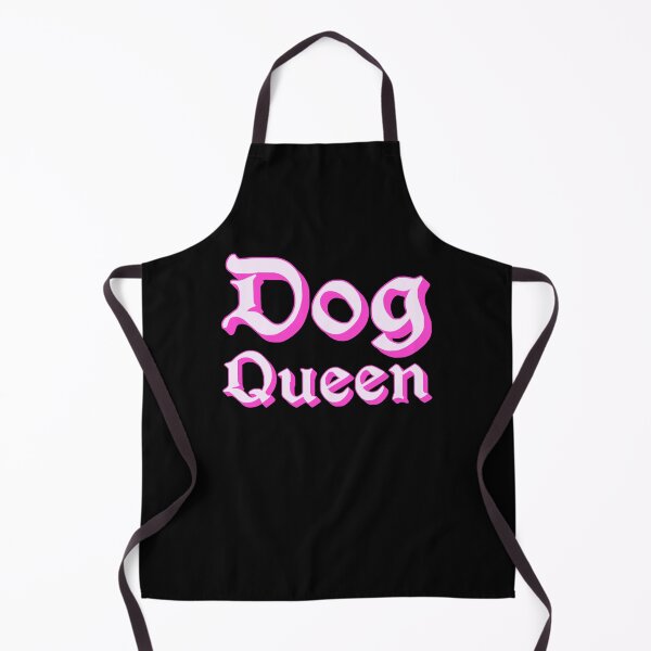 Item preview, Dog Queen in Pink Medieval Typography designed and sold by Memes N Lore .