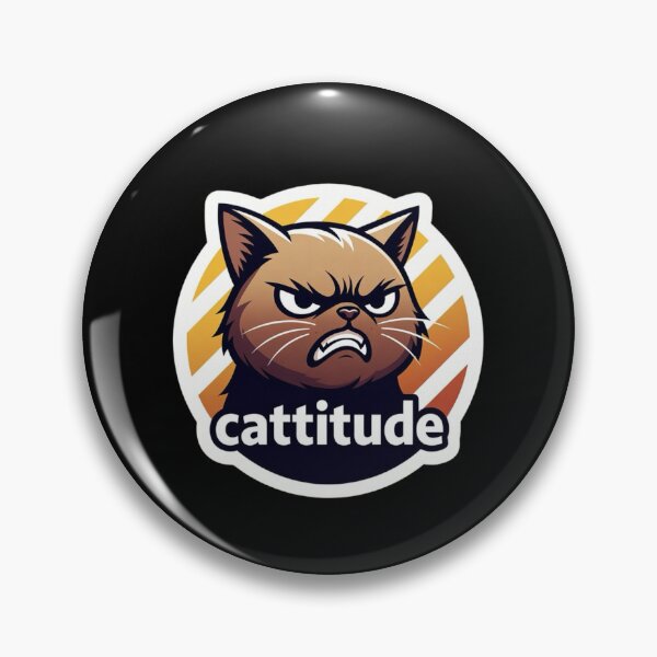 Item preview, Cattitude Mad Cat designed and sold by unionpride.