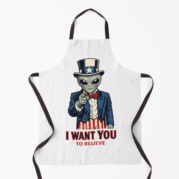 Item preview, I WANT YOU TO BELIEVE Alien Recruitment Parody Poster designed and sold by Sonic Nova Studios.