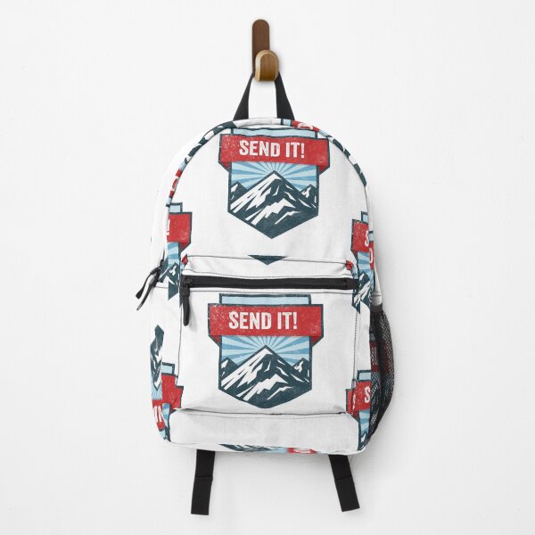 Item preview, SEND IT! Rock Climbing Graphic designed and sold by TEAKcreative.