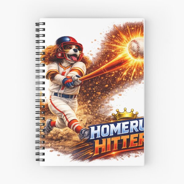 Item preview, Power Dog Baseball Homerun designed and sold by PavelskiArt.