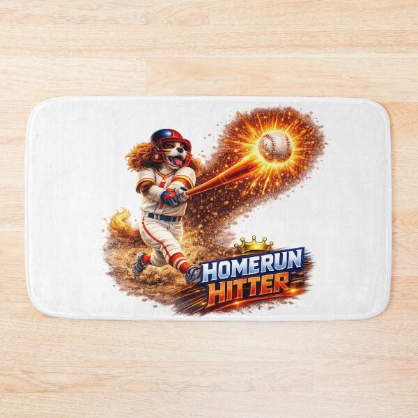 Item preview, Power Dog Baseball Homerun designed and sold by PavelskiArt.