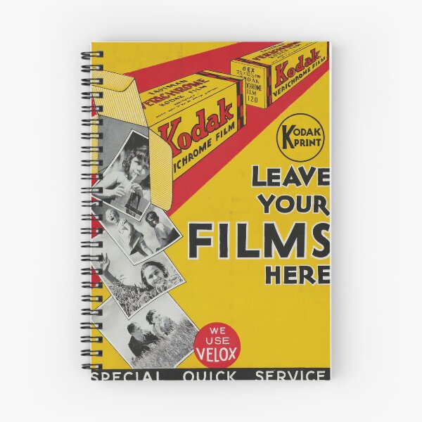 Item preview, Vintage Kodak Film Poster designed and sold by stillform33.