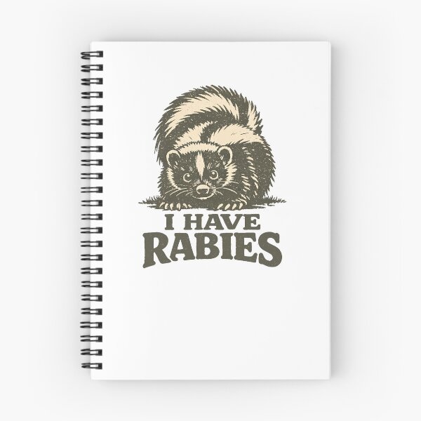 Item preview, I Have Rabies Skunk Funny Rabid Skunk I Have Rabies Gear designed and sold by DynamicDesign.