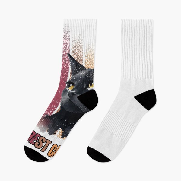 Item preview, Vintage Galaxy Black Cat - Best Cat Mom Watercolor Aesthetic designed and sold by Fateh-Kro ⭐⭐⭐⭐⭐.