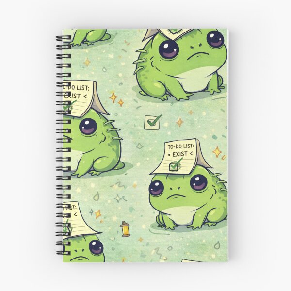 Item preview, Bare Minimum Goals Frog designed and sold by  Existential .