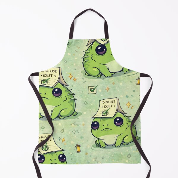 Item preview, Bare Minimum Goals Frog designed and sold by Existential .