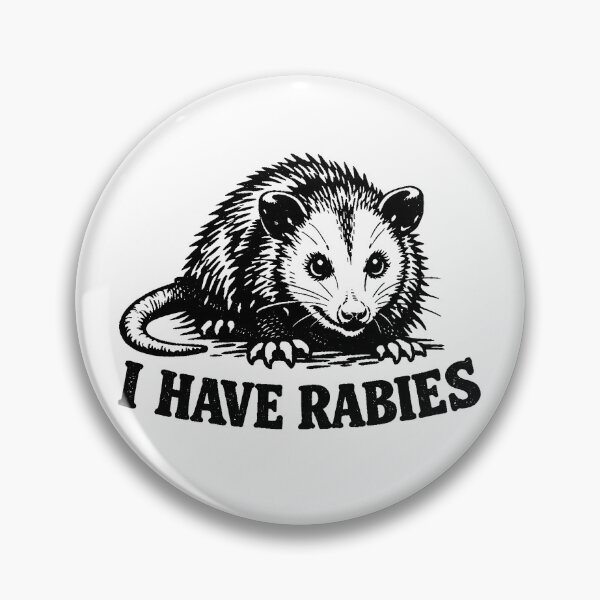 Item preview, I Have Rabies Possum Funny Rabid Possum I Have Rabies Gear designed and sold by DynamicDesign.