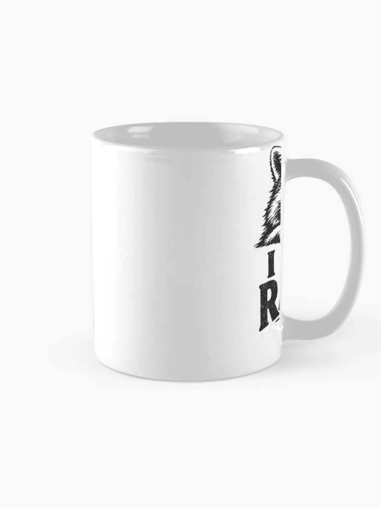 Thumbnail 3 of 6, Coffee Mug, I Have Rabies Raccoon Funny Rabid Raccoon I Have Rabies Gear designed and sold by DynamicDesign.