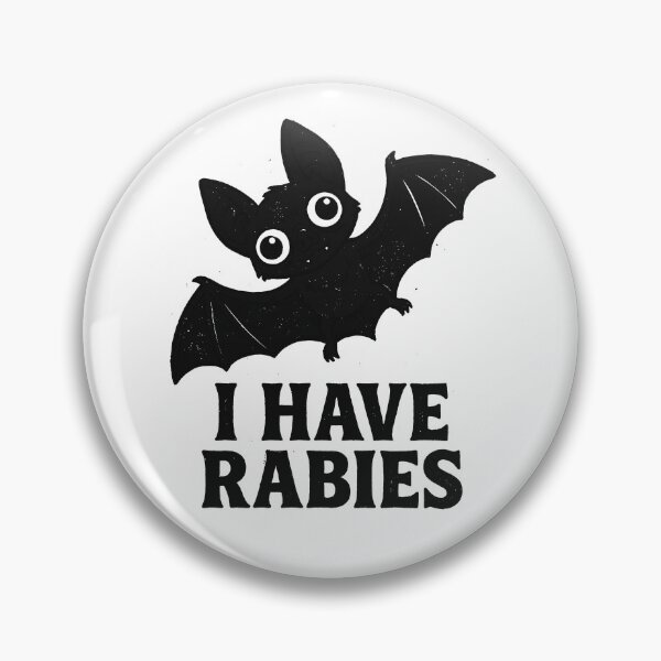 Item preview, I Have Rabies Bat Funny Rabid Bat I Have Rabies Gear designed and sold by DynamicDesign.