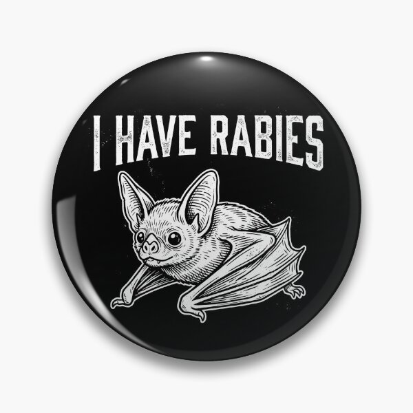 Item preview, I Have Rabies Bat Funny Rabid Bat I Have Rabies Gear designed and sold by DynamicDesign.