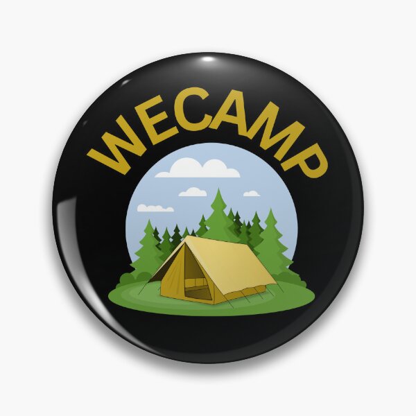 Item preview, We Camp  designed and sold by MrDomStore.