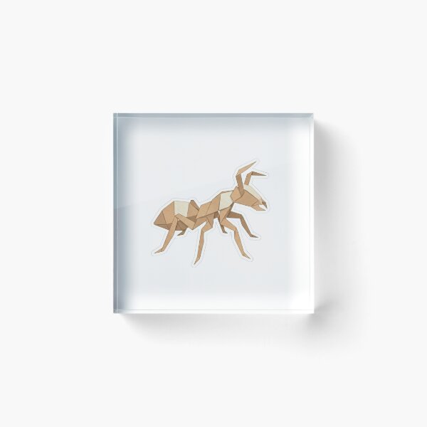 Item preview, Origami Warrior Ant – Paper Insect Sticker for Original Gift designed and sold by bsbd-action.