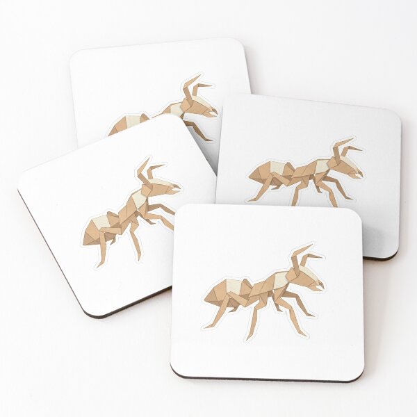 Item preview, Origami Warrior Ant – Paper Insect Sticker for Original Gift designed and sold by bsbd-action.
