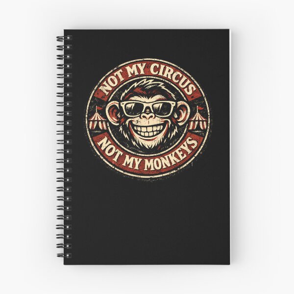 Item preview, Not My Circus Not My Monkeys Gear designed and sold by DynamicDesign.