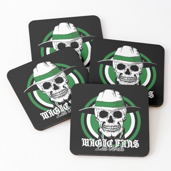 Item preview, Magic Fans - Les Verts Ultras Skull Green Army designed and sold by Zerhof.