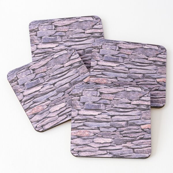 Item preview, Purple Stone Wall designed and sold by StylishDecor.