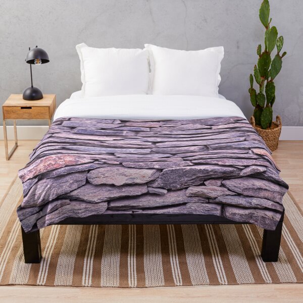 Item preview, Muro de piedra púrpura designed and sold by StylishDecor.