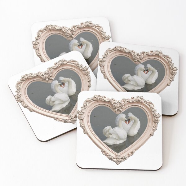 Item preview, swans in love!! designed and sold by createdbydarcy.